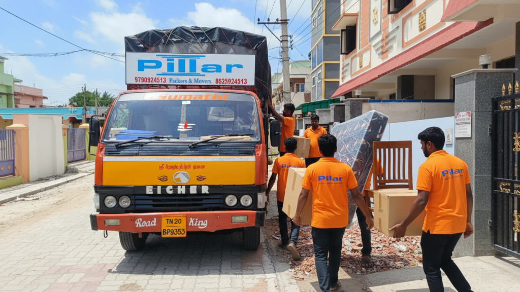 Contact Pillar Packers & Movers – Perungudi, Chennai.